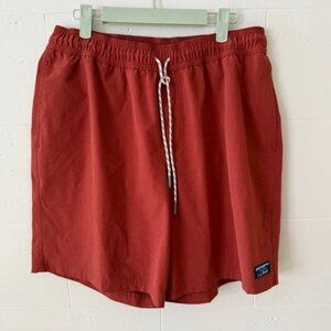 L.L. Bean | Orange Classic Swim Trunks | Size Large